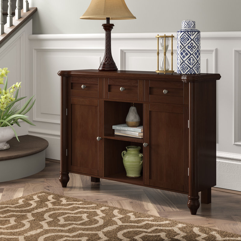 Charlton Home® Raub Console Buffet Table & Reviews Wayfair